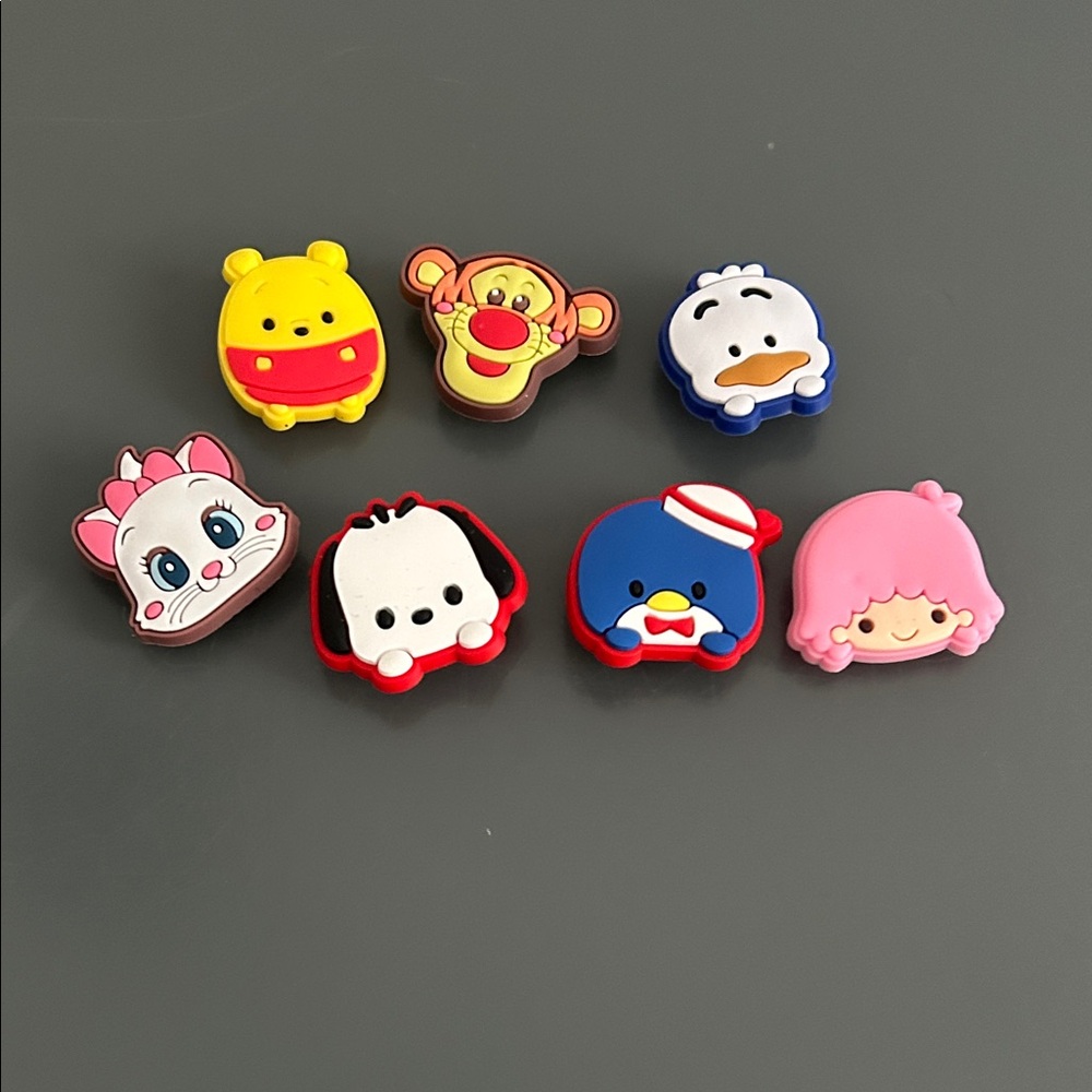 Cute Cartoon Character Shoe Charms